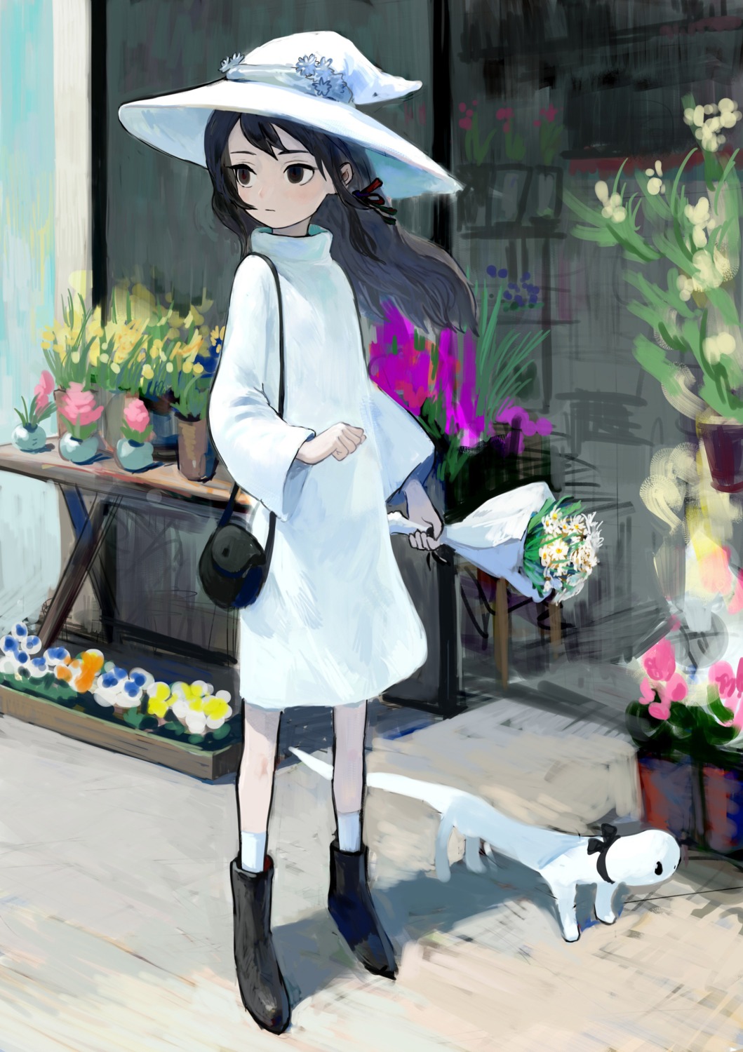 dress, tsumetai_(tsurunoka), witch