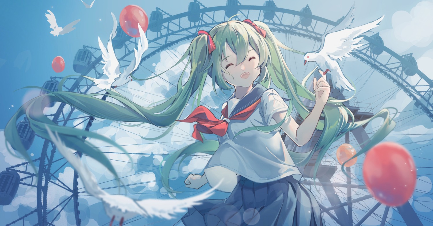 chouti, hatsune_miku, seifuku, skirt_lift, vocaloid