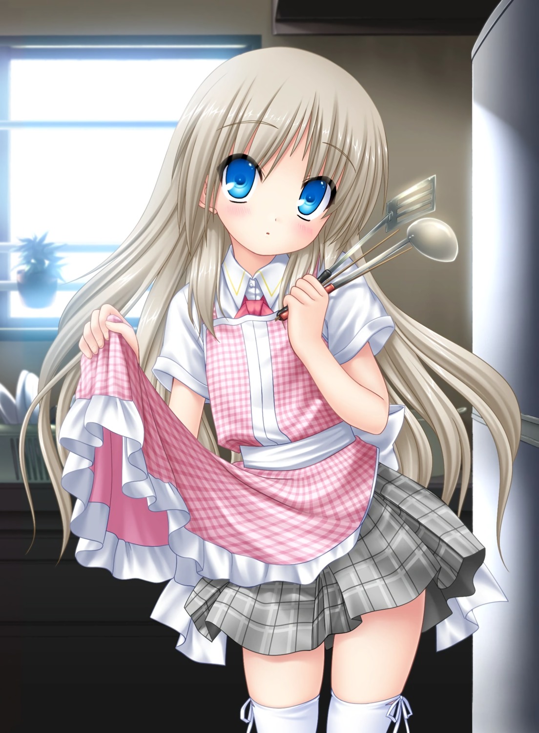 key, kud_wafter, little_busters!, na-ga, noumi_kudryavka, seifuku, thighhighs