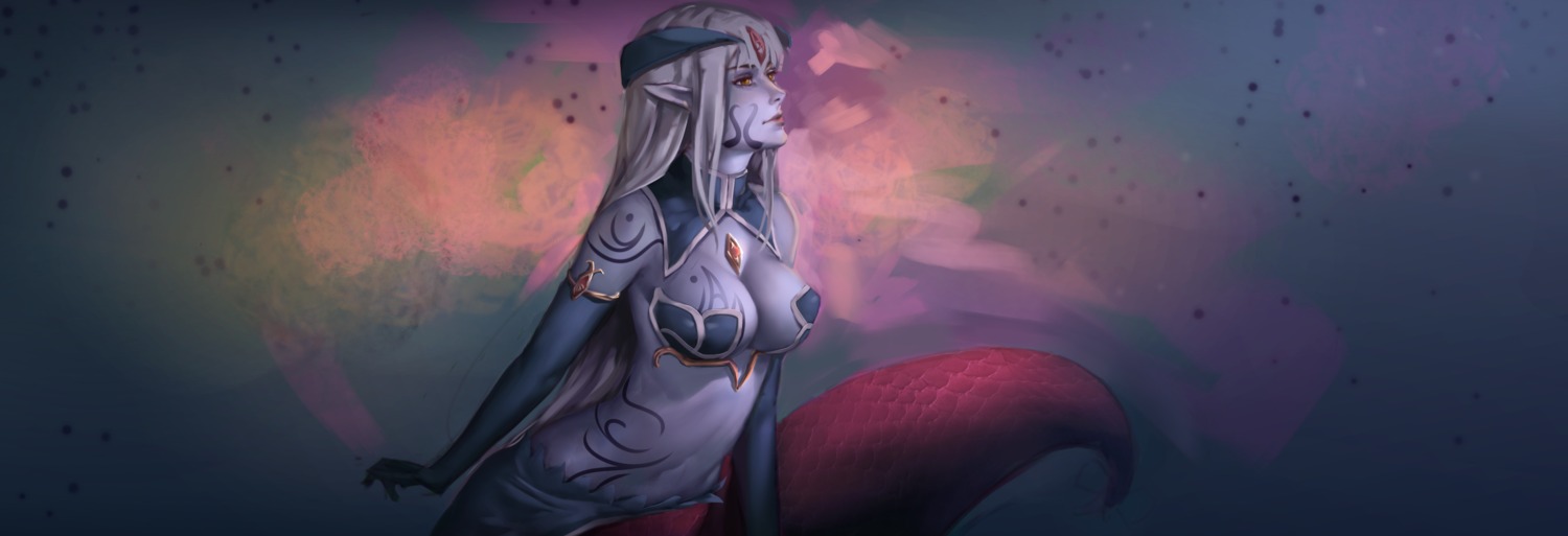 alipheese_fateburn, bikini_armor, horns, monster_girl, monster_girl_quest, pointy_ears, since, tail