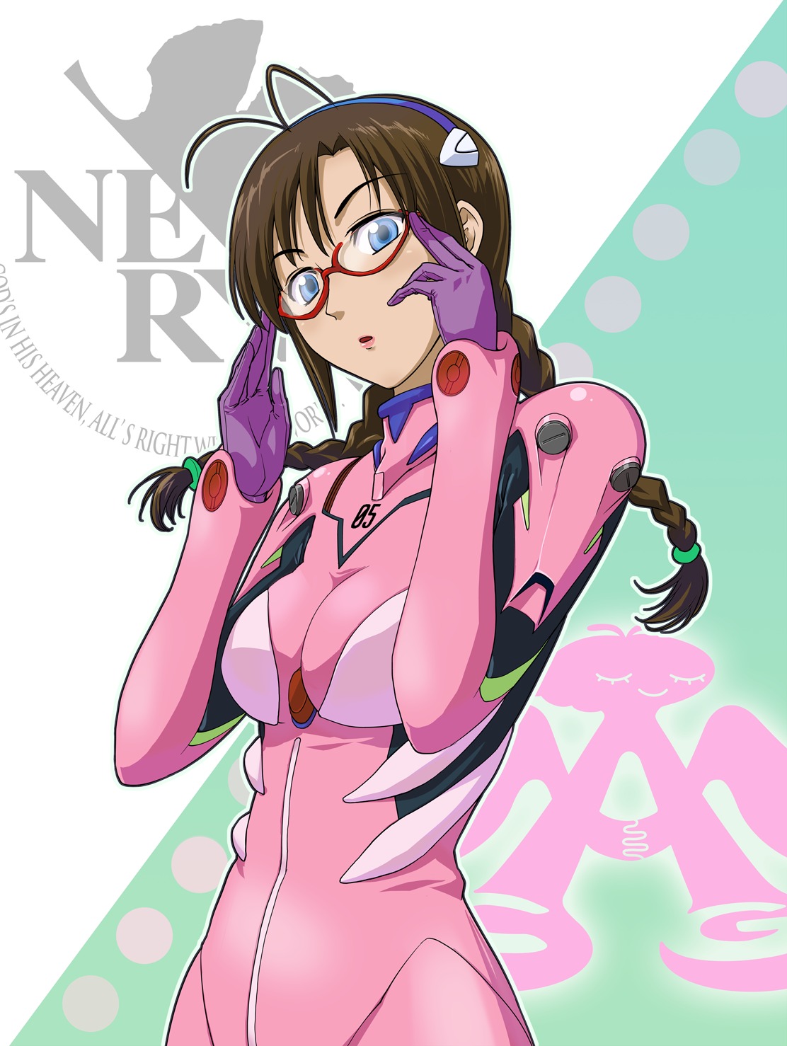 bodysuit, makinami_mari_illustrious, neon_genesis_evangelion, oofuji_wataru