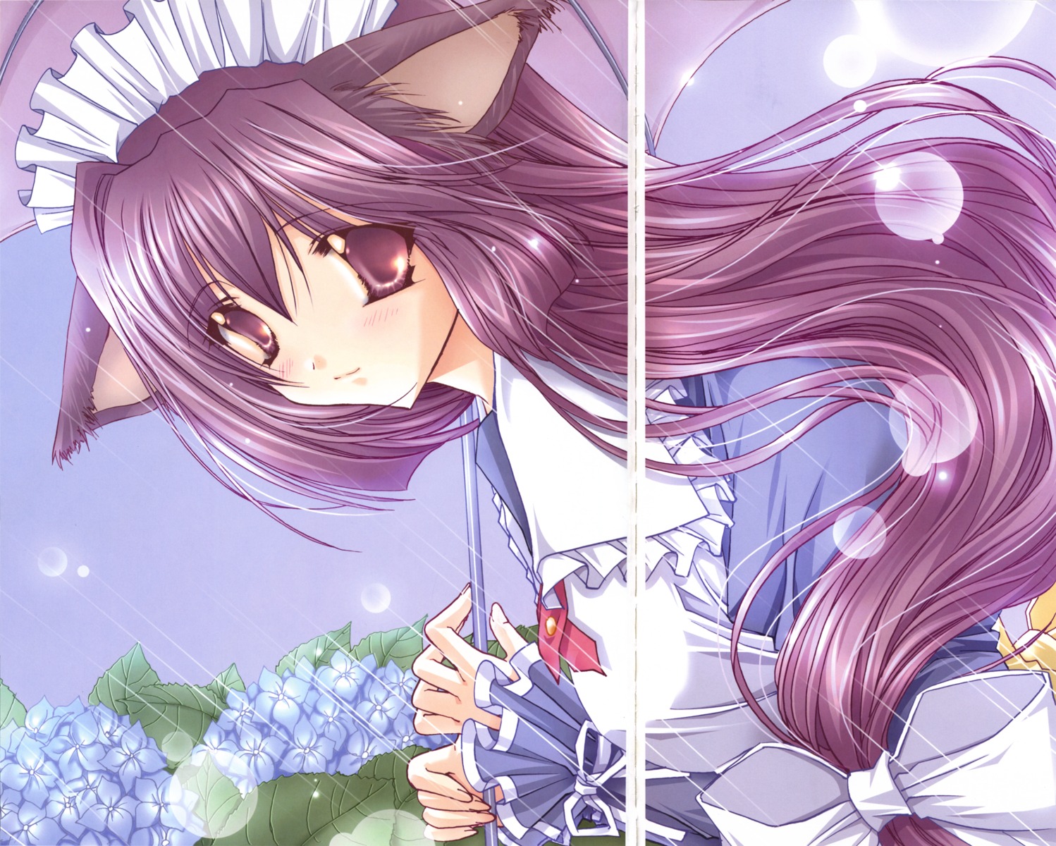 animal_ears, da_capo, da_capo_(series), fixme, gap, maid, nekomimi, ryuuga_shou, sagisawa_yoriko, screening