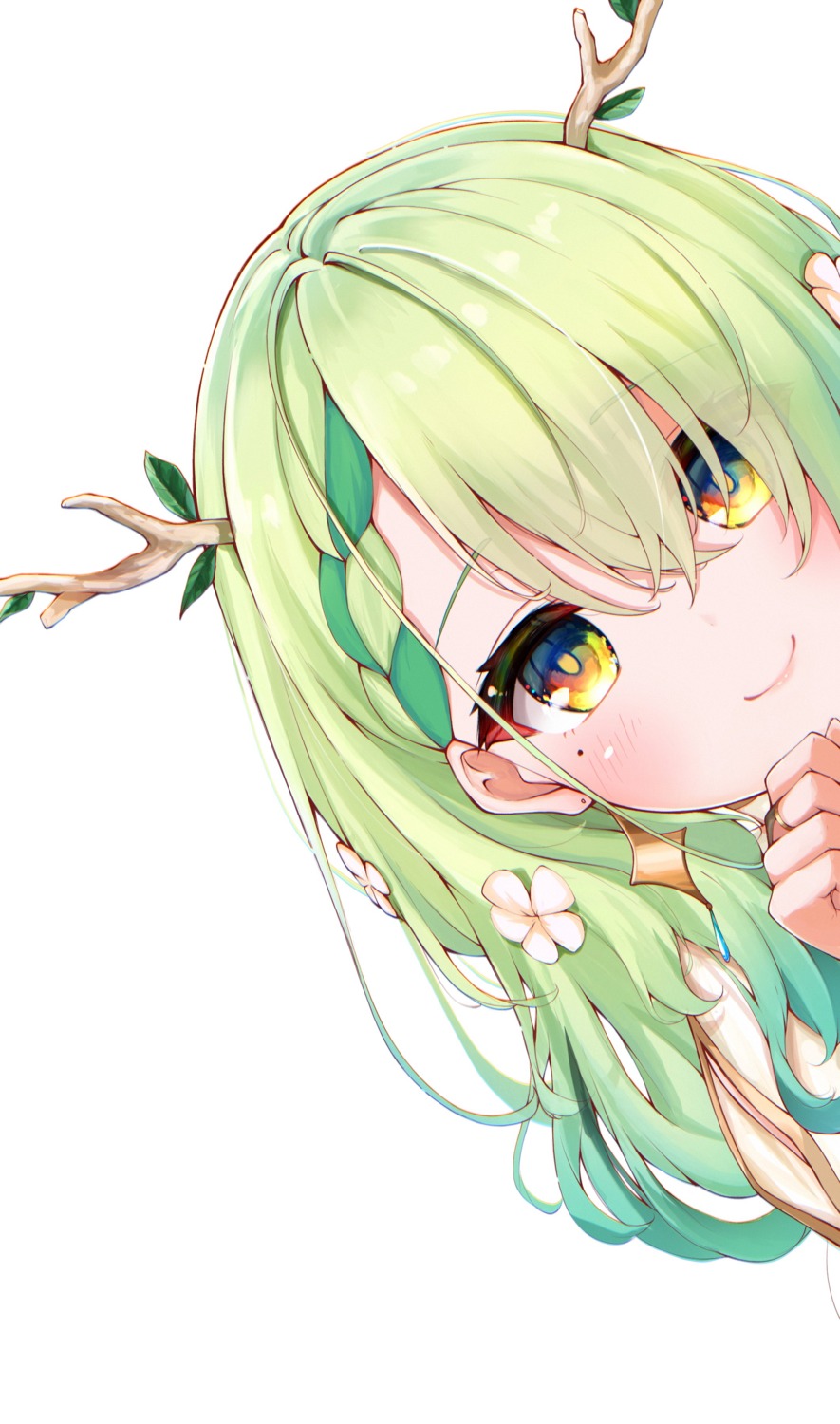 ceres_fauna, hololive, hololive_english, horns, kohe_billialot