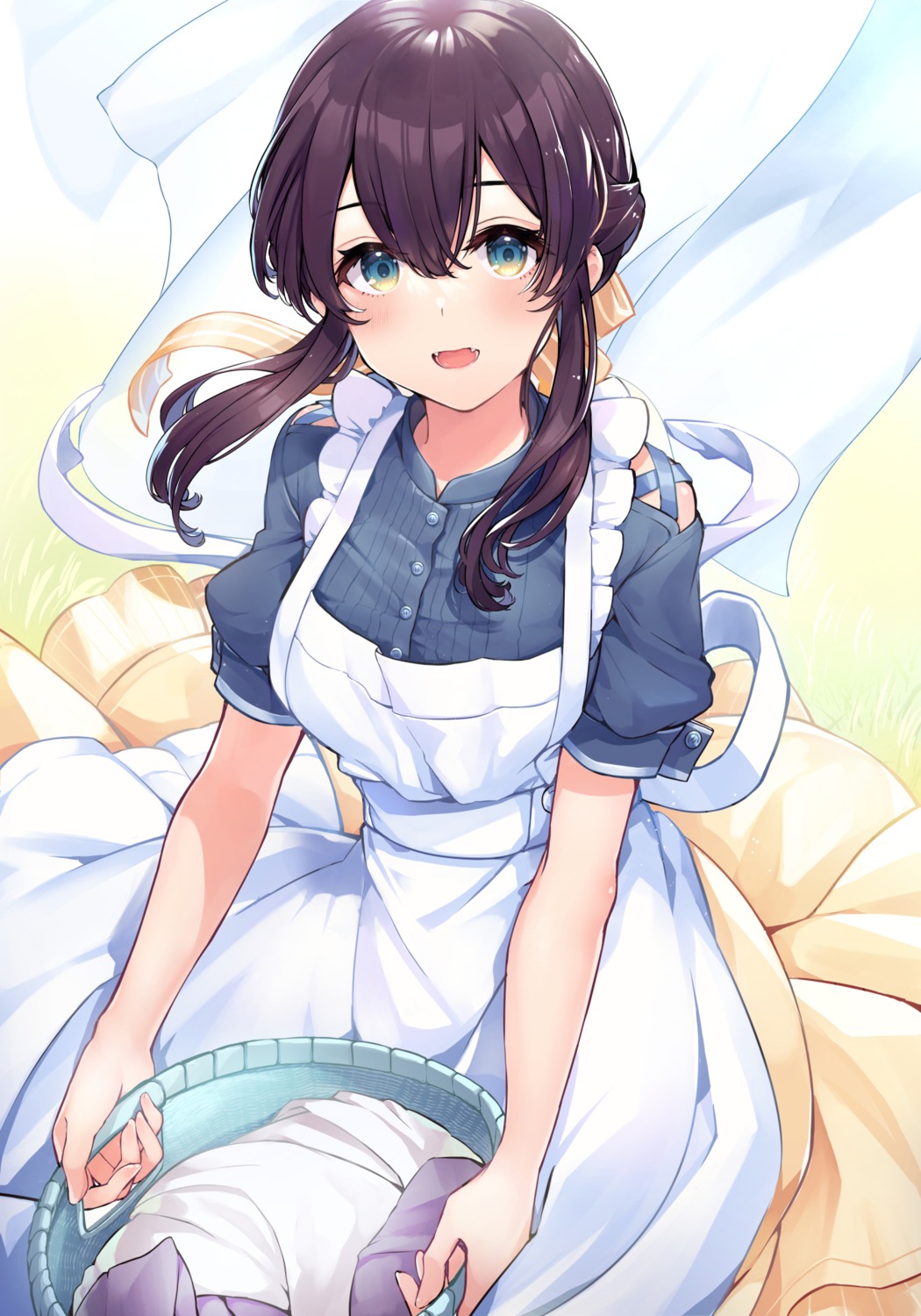 ao_no_neko, maid