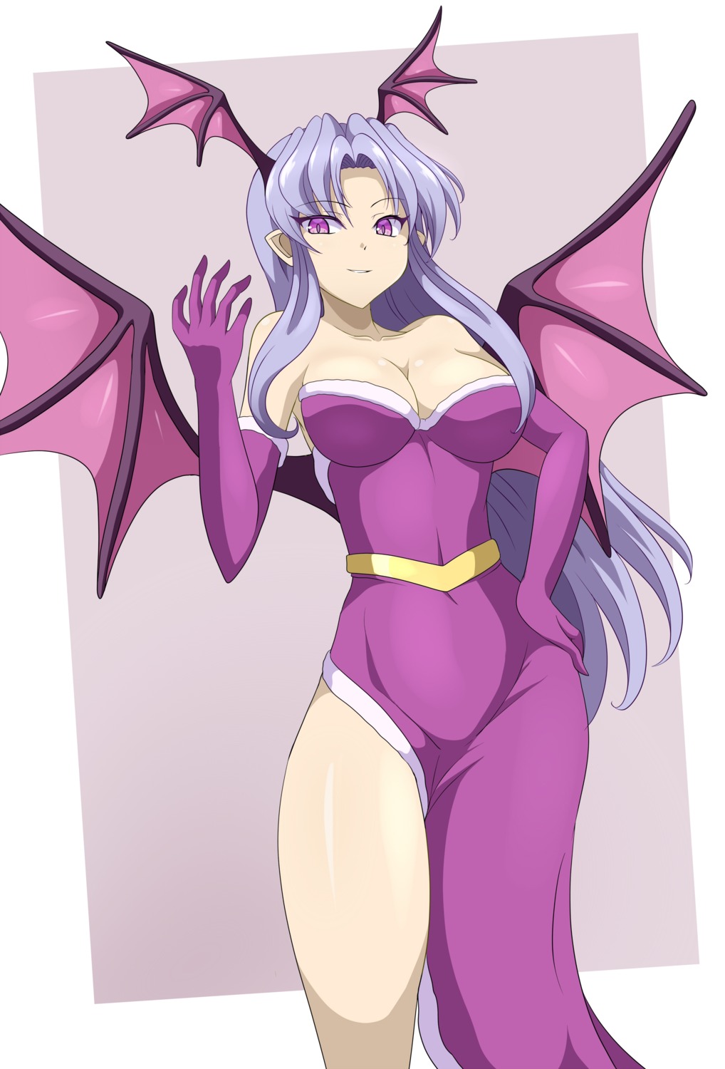 clam_curry, devil, dress, no_bra, pointy_ears, star_ocean, wings