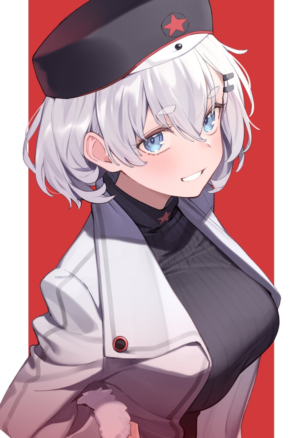 nyum, opytny_(sousei_no_mirage), sousei_no_mirage, sweater, uniform, zhanjianshaonv