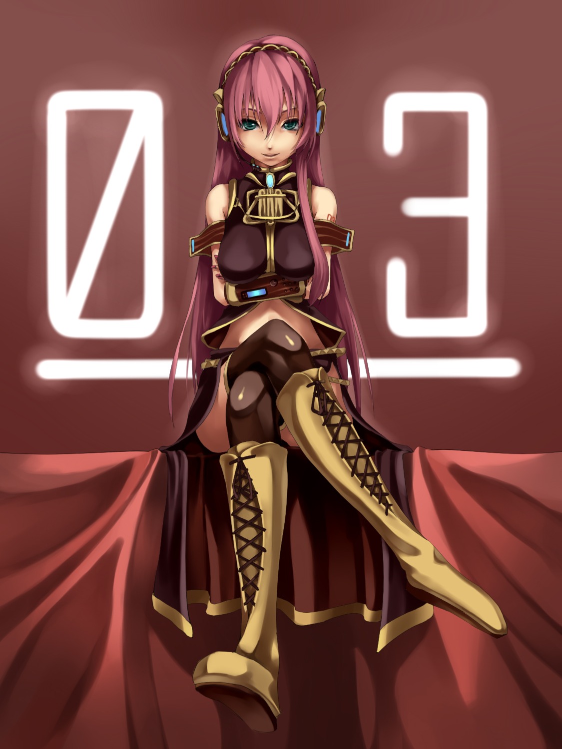 foge, megurine_luka, vocaloid