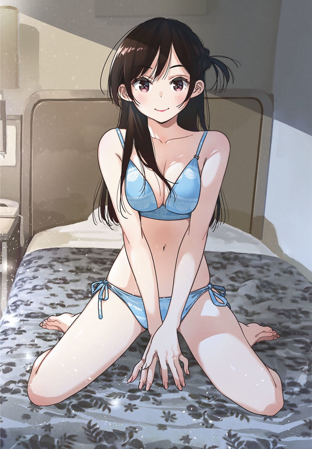 bikini, cleavage, ichinose_chizuru, kanojo_okarishimasu, miyajima_reiji, swimsuits