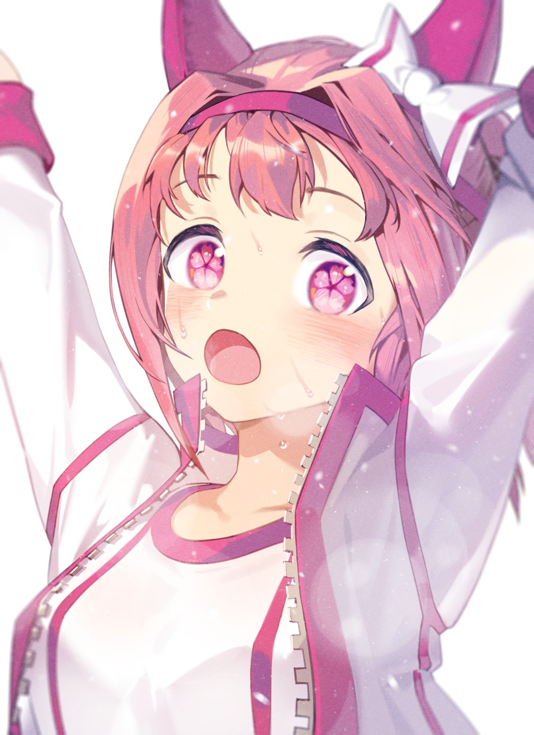 animal_ears, gym_uniform, haru_urara_(umamusume), karasu-san_(syh3iua83), uma_musume_pretty_derby
