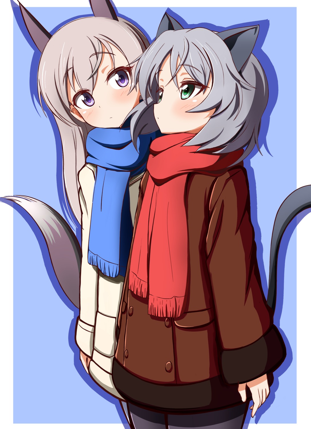 animal_ears, eila_ilmatar_juutilainen, kitsune, nekomimi, sanya_v_litvyak, strike_witches, strike_witches:_operation_victory_arrow, strike_witches_2