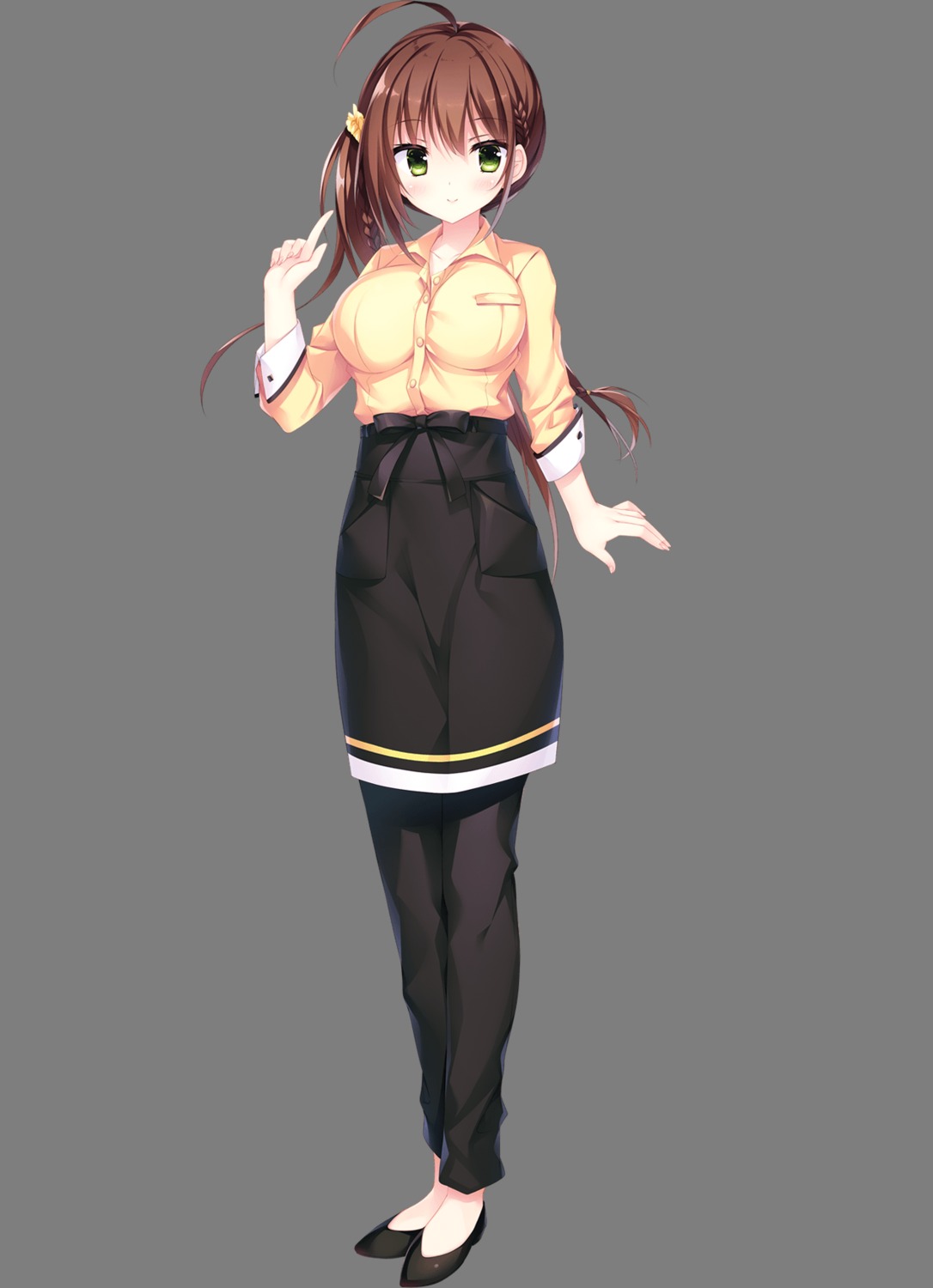 arai_rasuka, dress_shirt, kemonomichi_☆_girlish_square, shiromochi_sakura, transparent_png, whirlpool