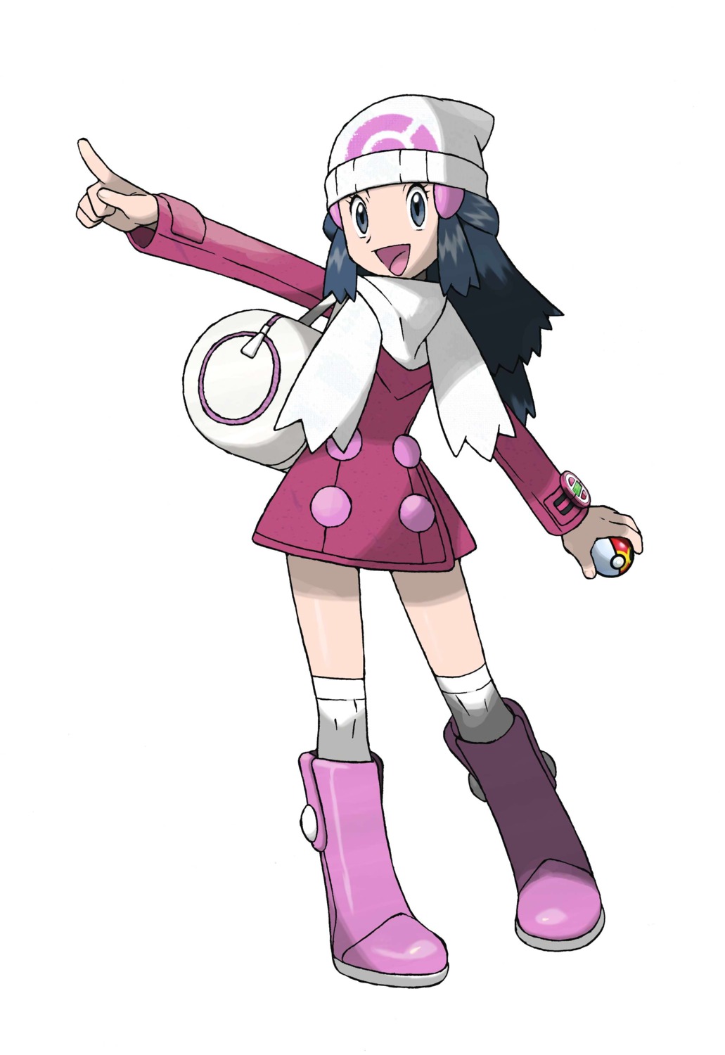 hikari_(pokemon), nintendo, pokemon, pokemon_bdsp, pokemon_dppt, sugimori_ken