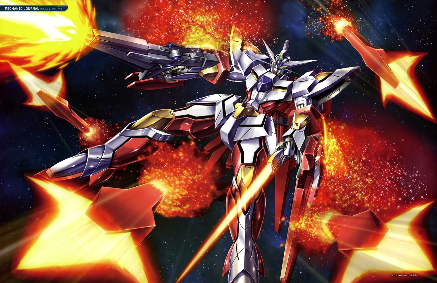 gundam, gundam_00, mecha, reborns_gundam