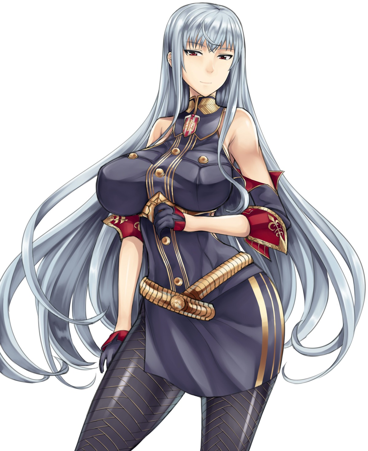 hai_ookami, selvaria_bles, uniform, valkyria_chronicles