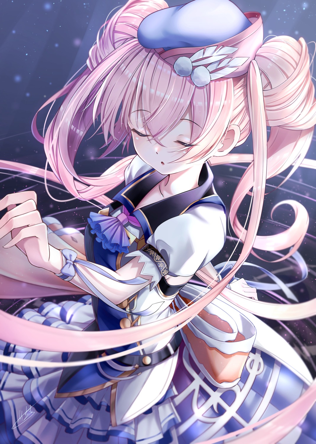 dress, mayumiya_tsumugi, princess_connect!, princess_connect!_re:dive, takemura_kou