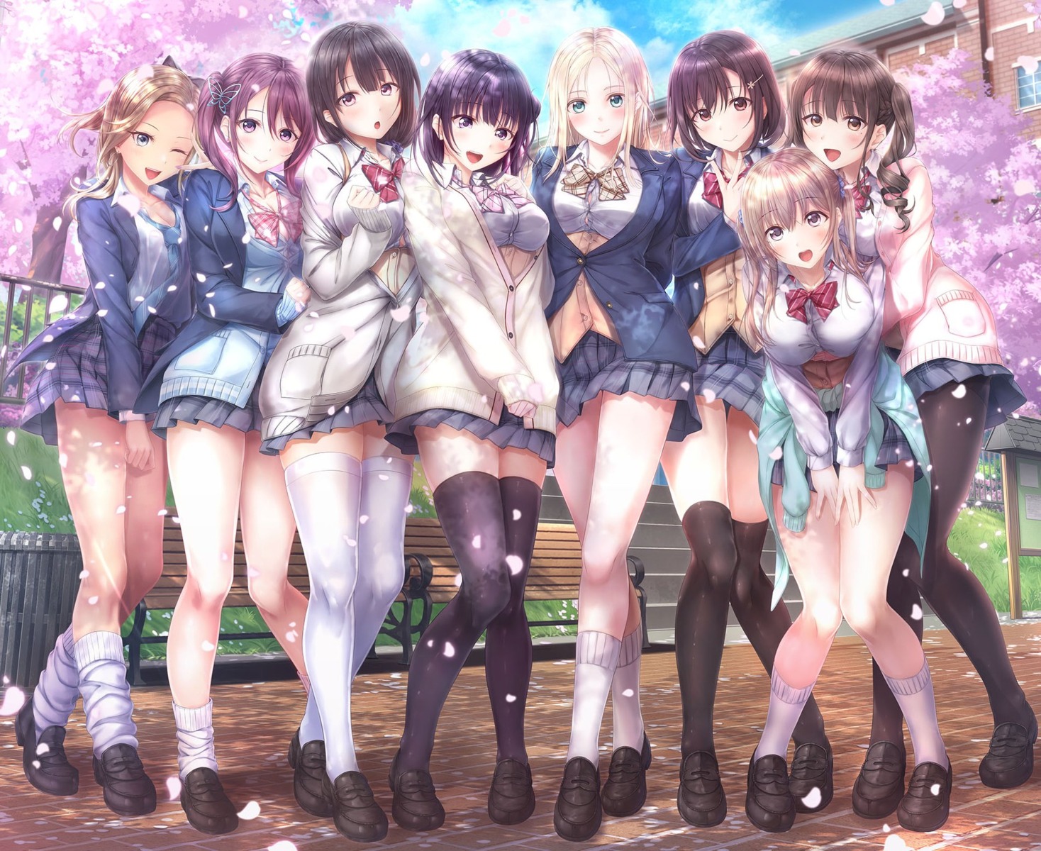 aikiss, aikiss_3, cleavage, giga, katsuragi_nanase, kirisawa_saki, kogure_ikue, pantyhose