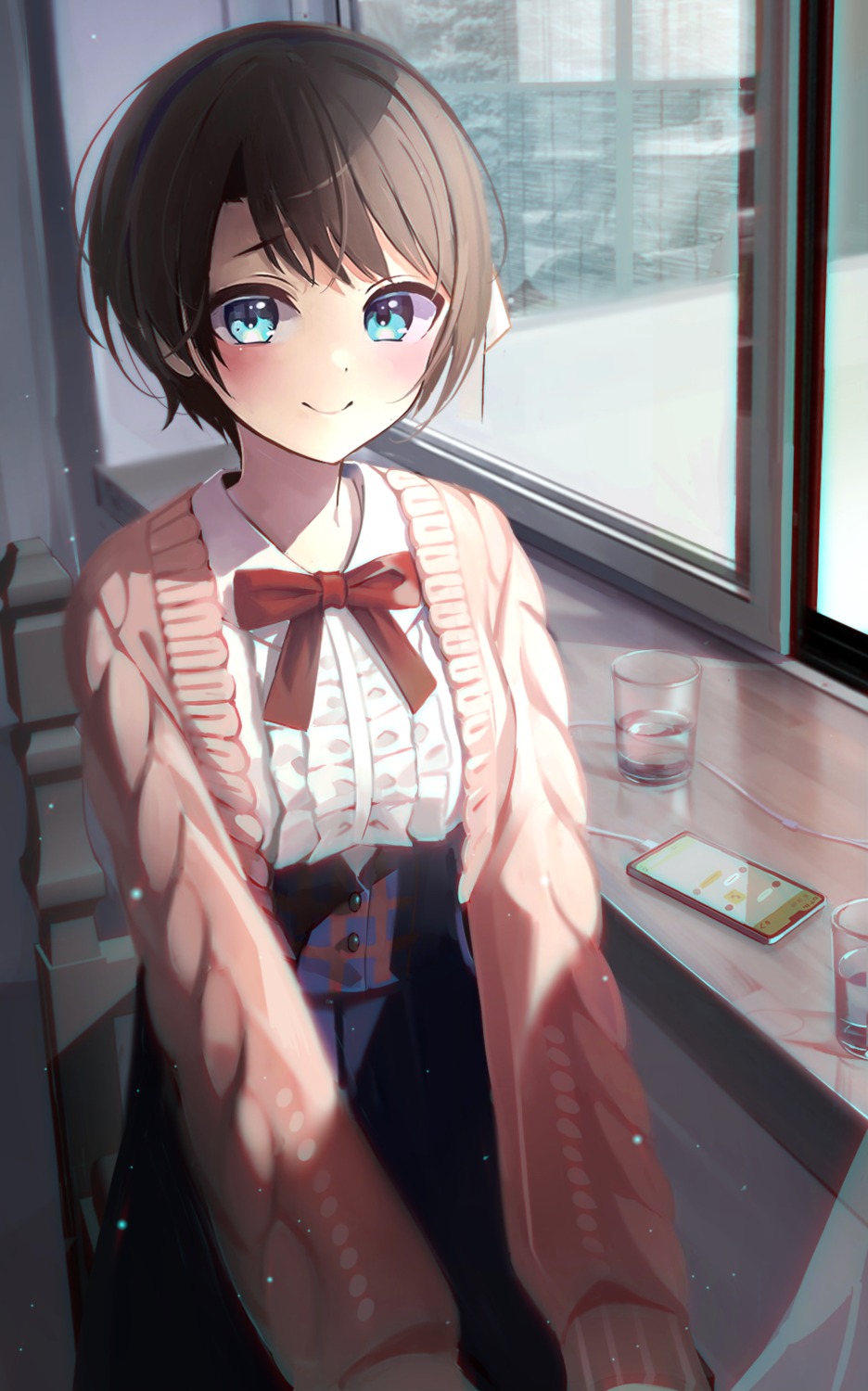 hololive, midori_matsukaze, oozora_subaru, sweater