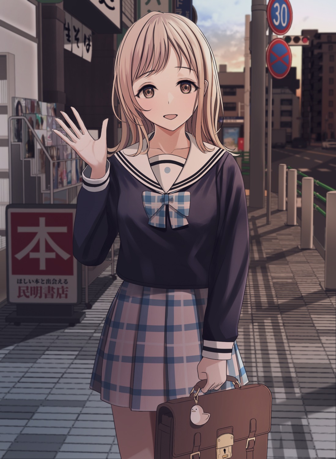 sakuragi_mano, seifuku, the_idolm@ster, the_idolm@ster_shiny_colors, turisasu