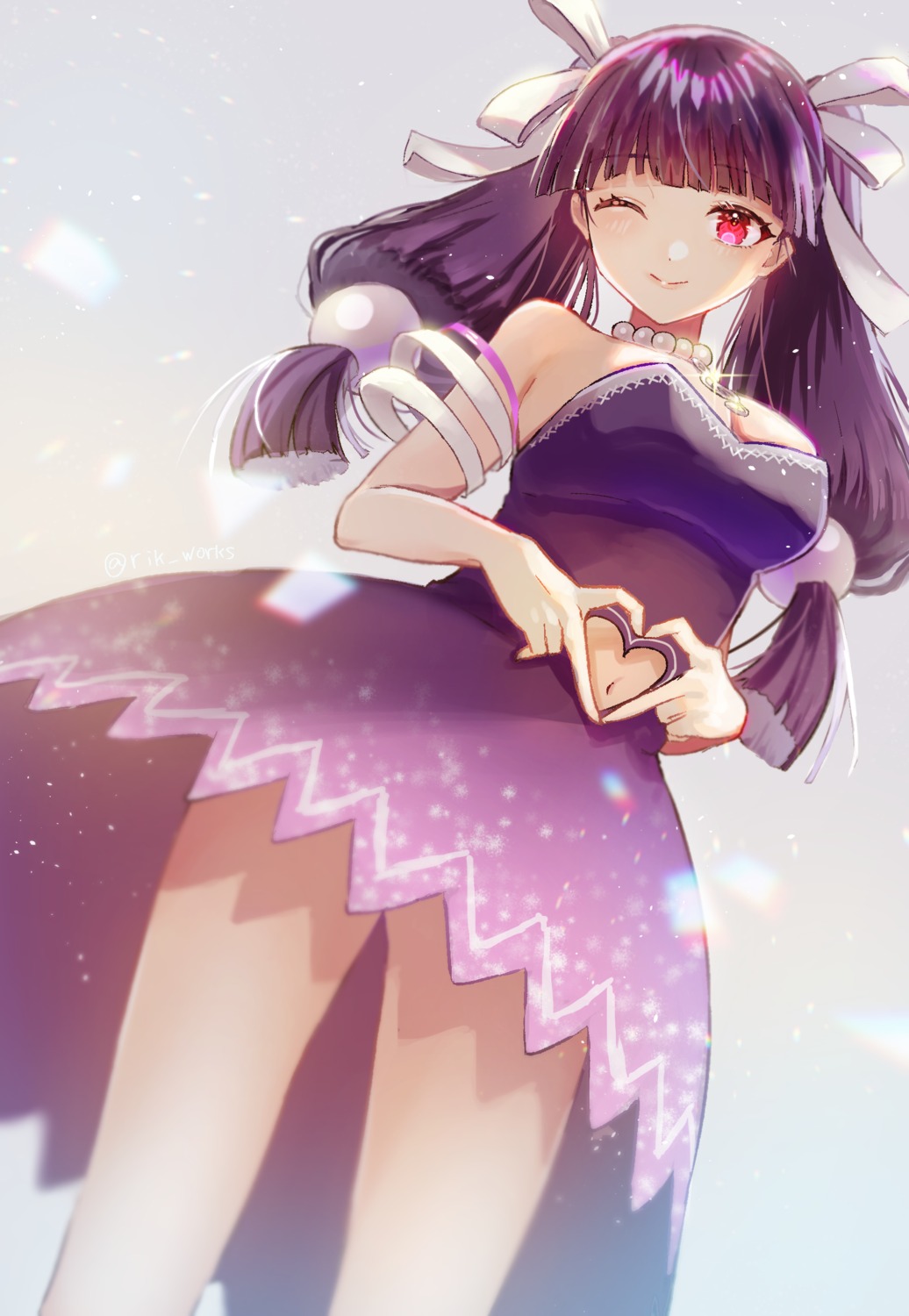 dress, no_bra, rik
