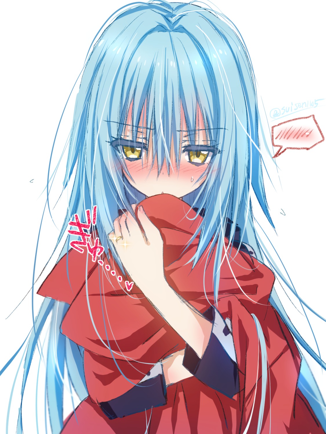 akatsuki_(ggsy7885), rimuru_tempest, sketch, tensei_shitara_slime_datta_ken