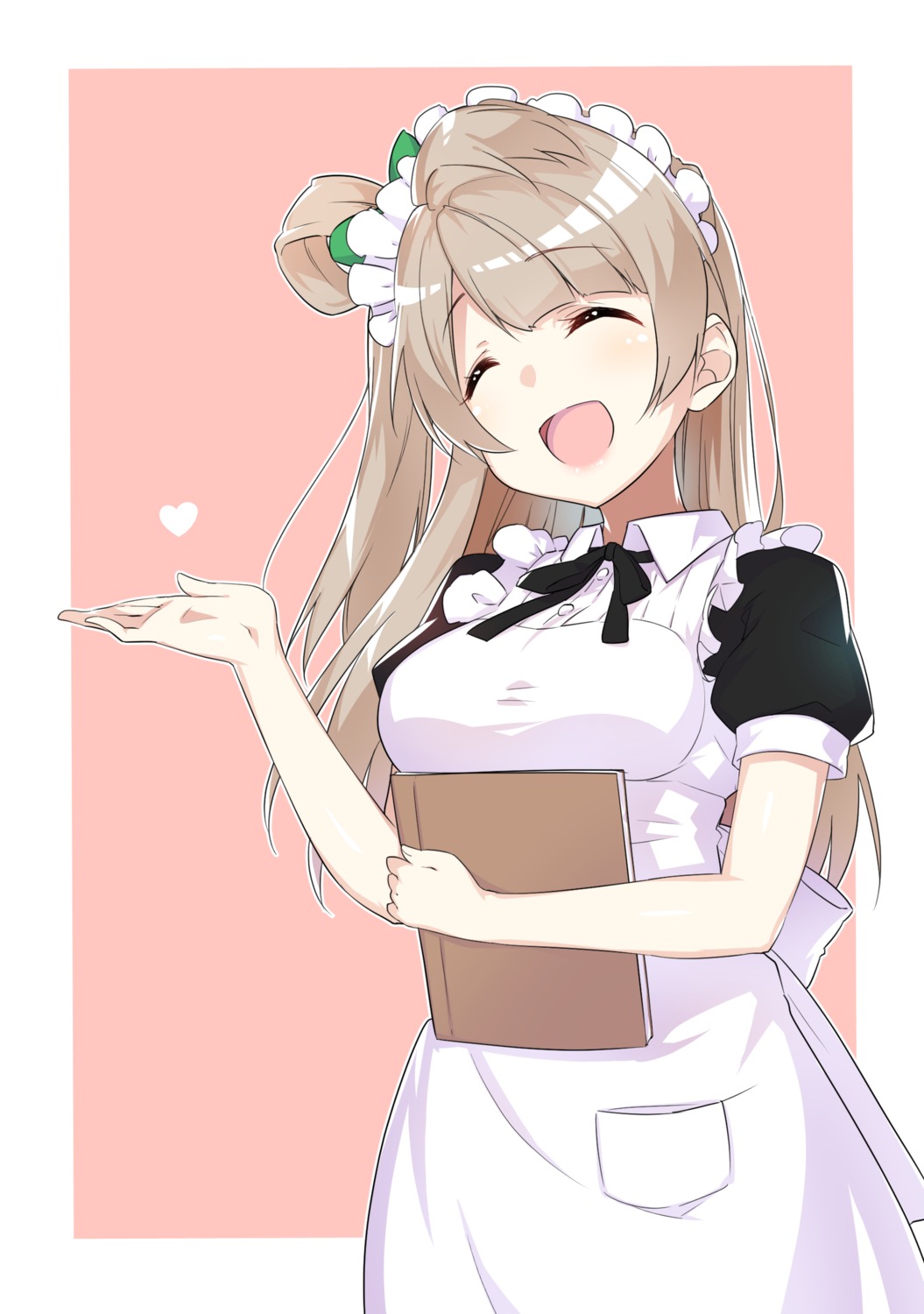 engawa_(rarenago), love_live!, love_live!_(series), maid, minami_kotori, waitress