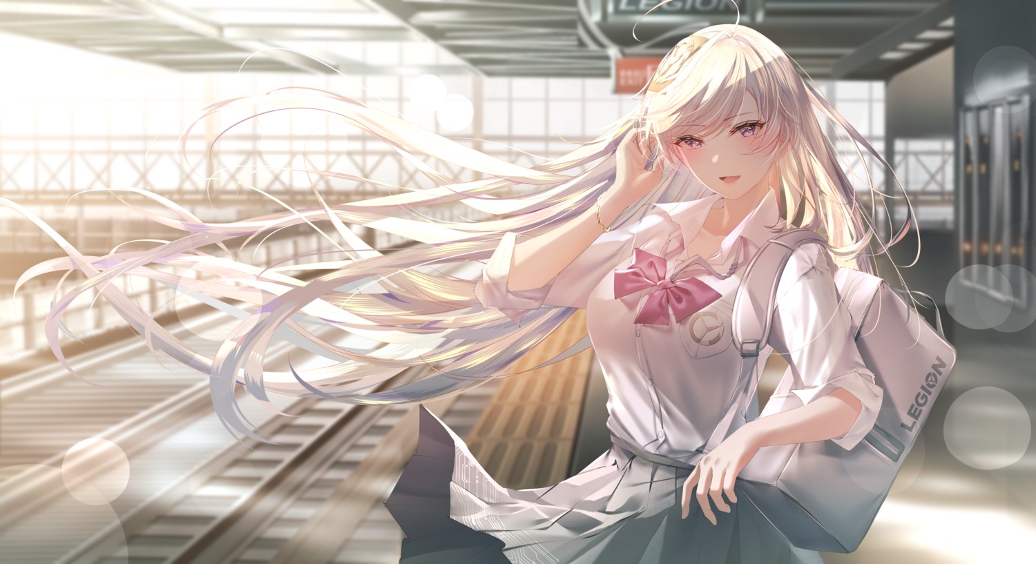junpaku_karen, seifuku, skirt_lift, wallpaper