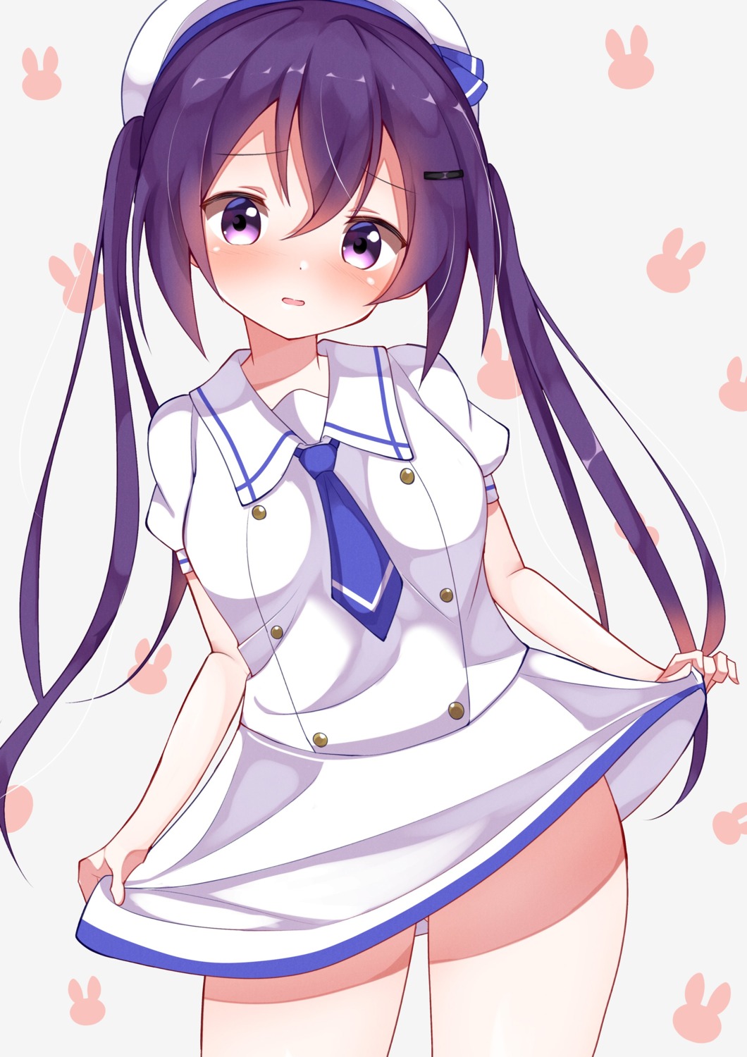 gochuumon_wa_usagi_desu_ka?, kabocya_na, seifuku, skirt_lift, tedeza_rize
