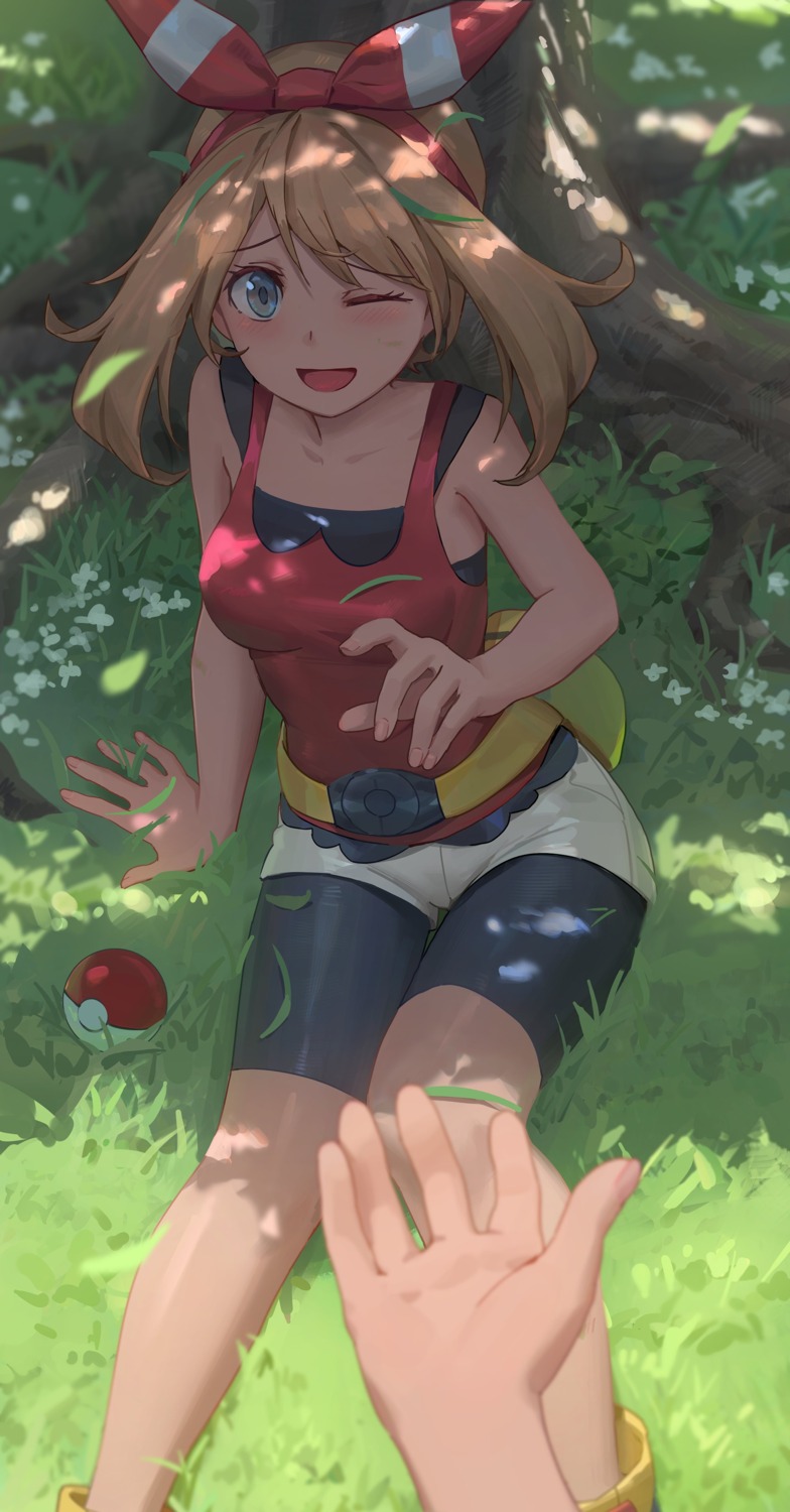 bike_shorts, free_style_(yohan1754), haruka_(pokemon), pokemon, pokemon_oras, pokemon_rse