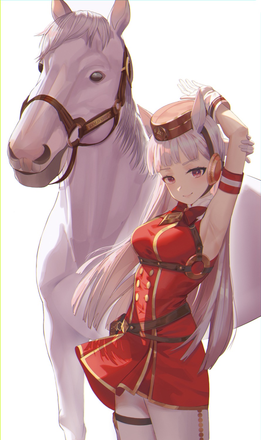 animal_ears, garter, gold_ship_(umamusume), lnji_(rnlwls34), pantyhose, uma_musume_pretty_derby, uniform