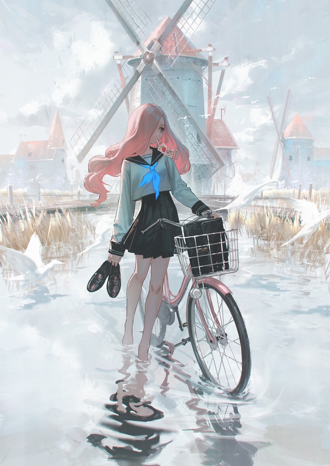 reoen, seifuku, wet