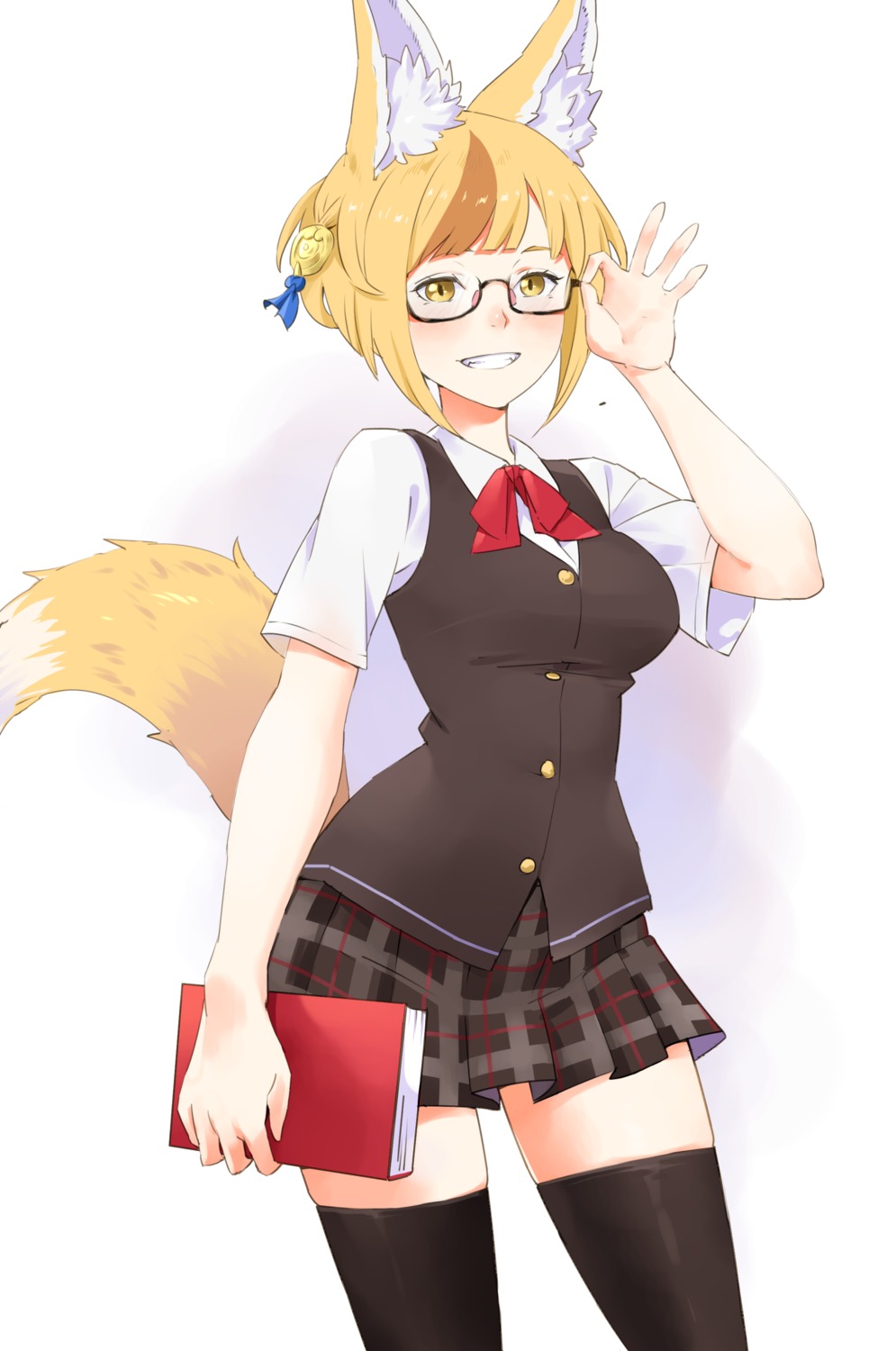 animal_ears, fire_emblem, kitsune, megane, seifuku, selkie, tagme, tail