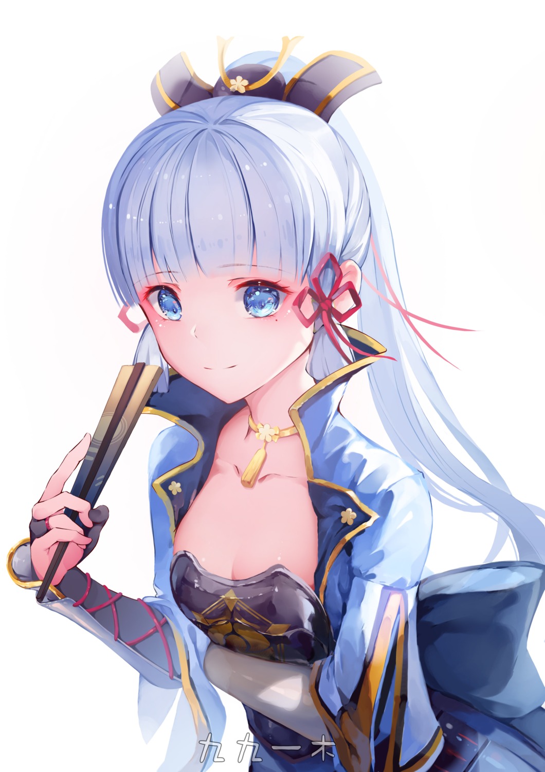armor, genshin_impact, japanese_clothes, kamisato_ayaka, rafael-m