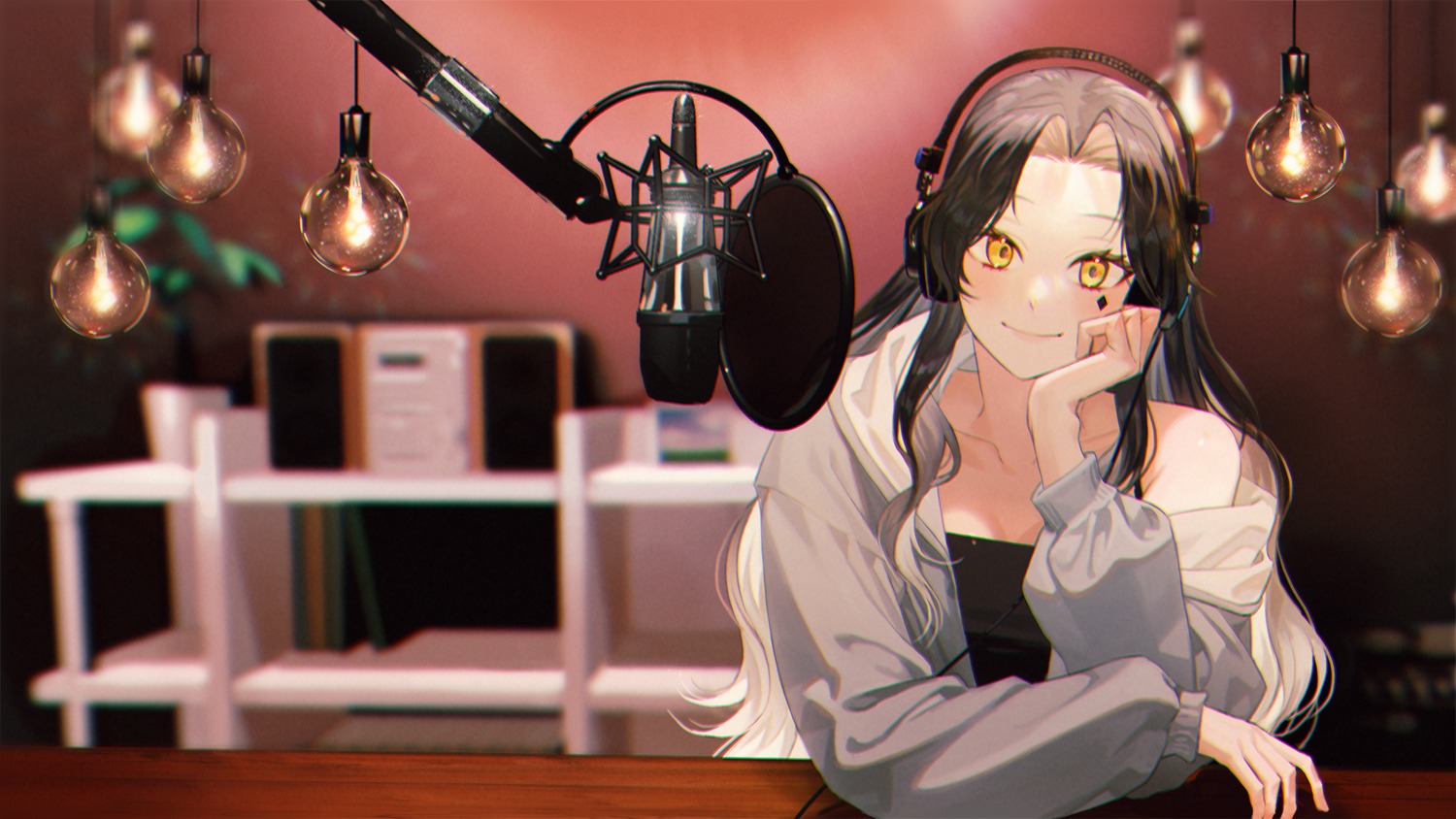 headphones, on_(onon2659), tattoo, wallpaper