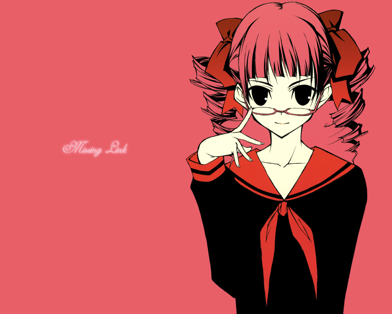maria-sama_ga_miteru, matsudaira_touko, megane, missing_link, seifuku, shingo, wallpaper