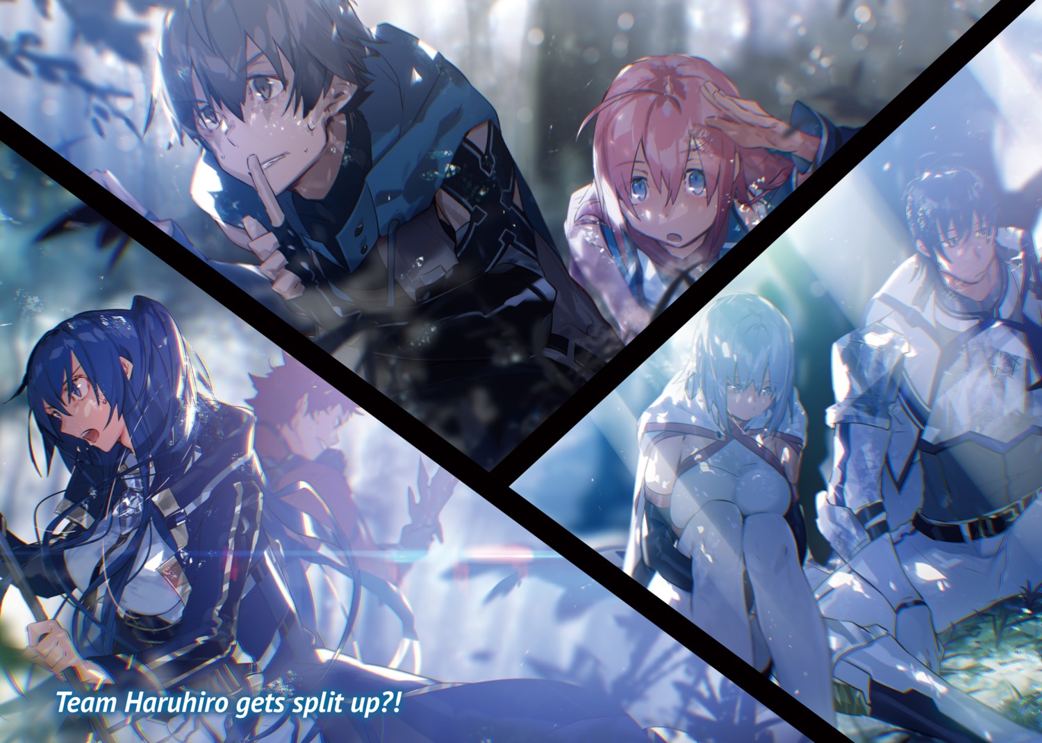 hai_to_gensou_no_grimgar, haruhiro, kuzaku, merry, ranta, shihoru, shirai_eiri, yume_(grimgar)