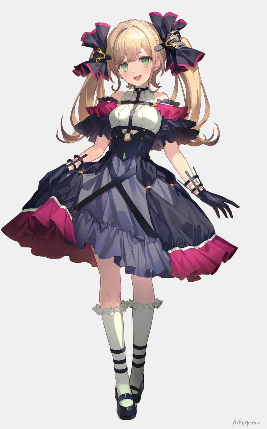 dress, gothic_lolita, kikugetsu, lolita_fashion, skirt_lift