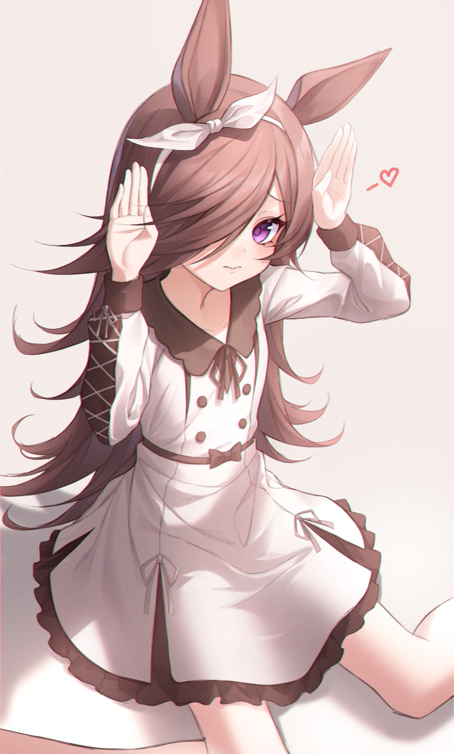 animal_ears, danyo_(chung0226), dress, rice_shower_(umamusume), uma_musume_pretty_derby