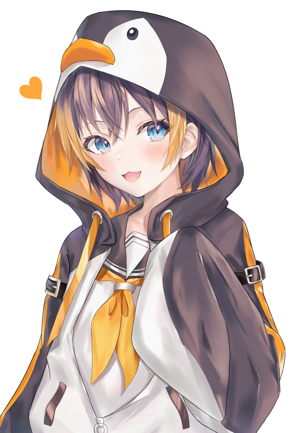 nijisanji, nijisanji_en, penguin, petra_gurin, r_(r_aaaaaaaaru), seifuku