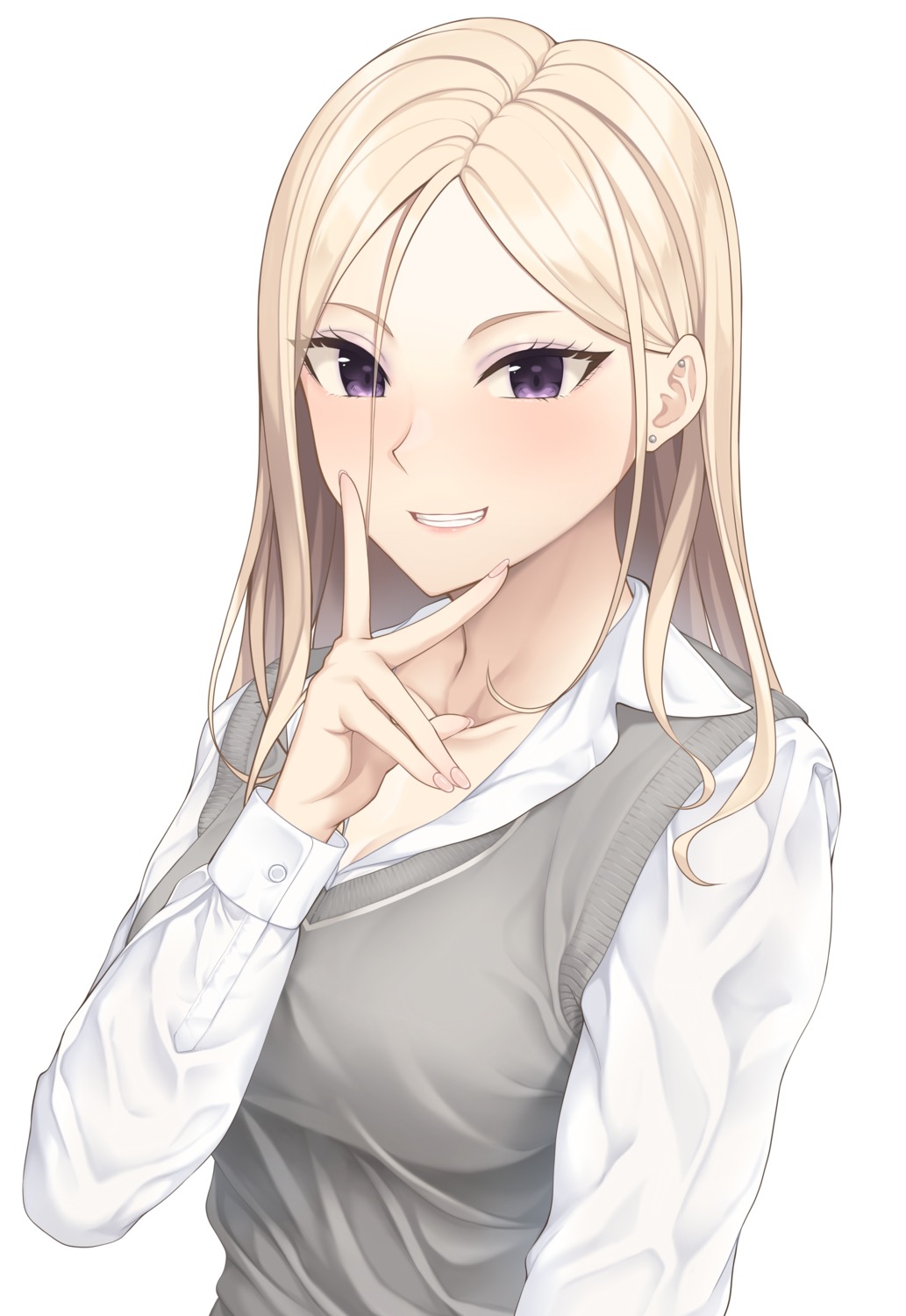 hiiragi_hajime, seifuku, sweater