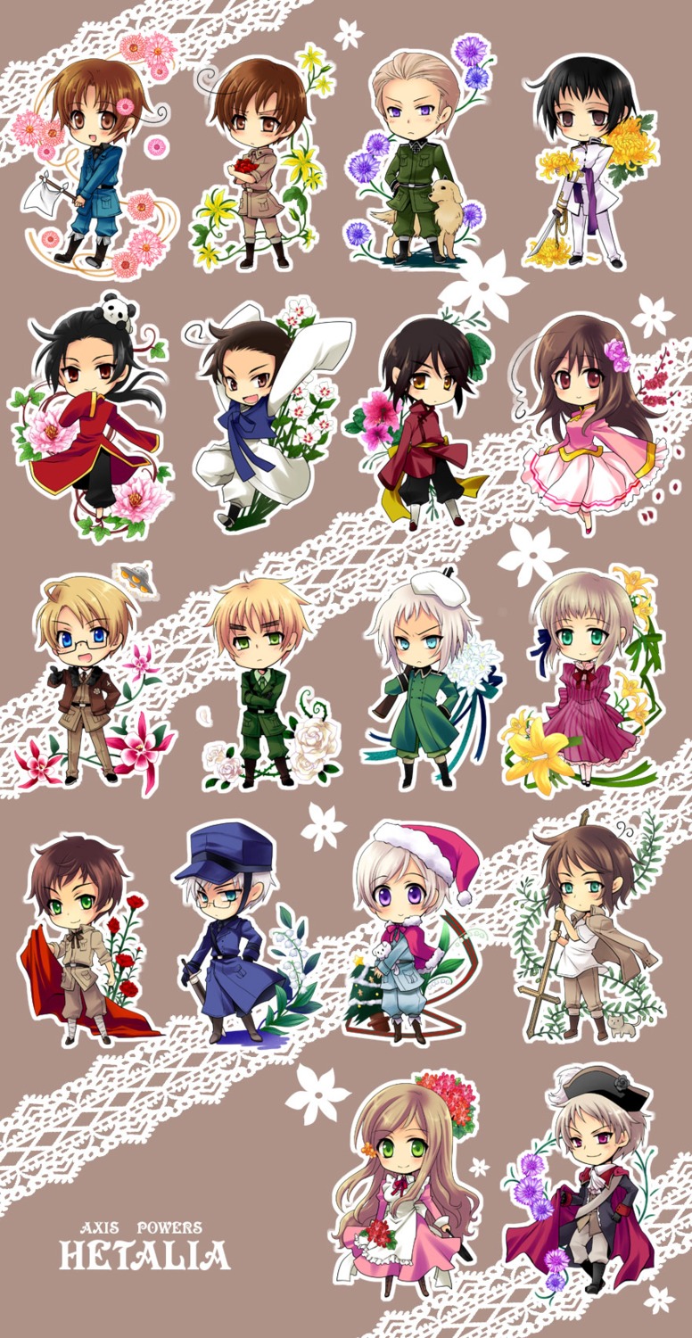 america, china, dress, finland, germany, greece, hetalia_axis_powers, hong_kong