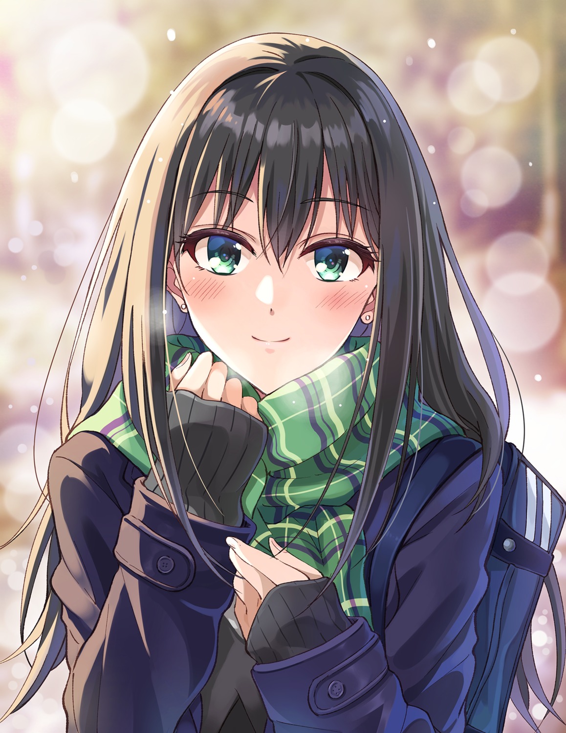 seifuku, shibuya_rin, sweater, tazu, the_idolm@ster, the_idolm@ster_cinderella_girls