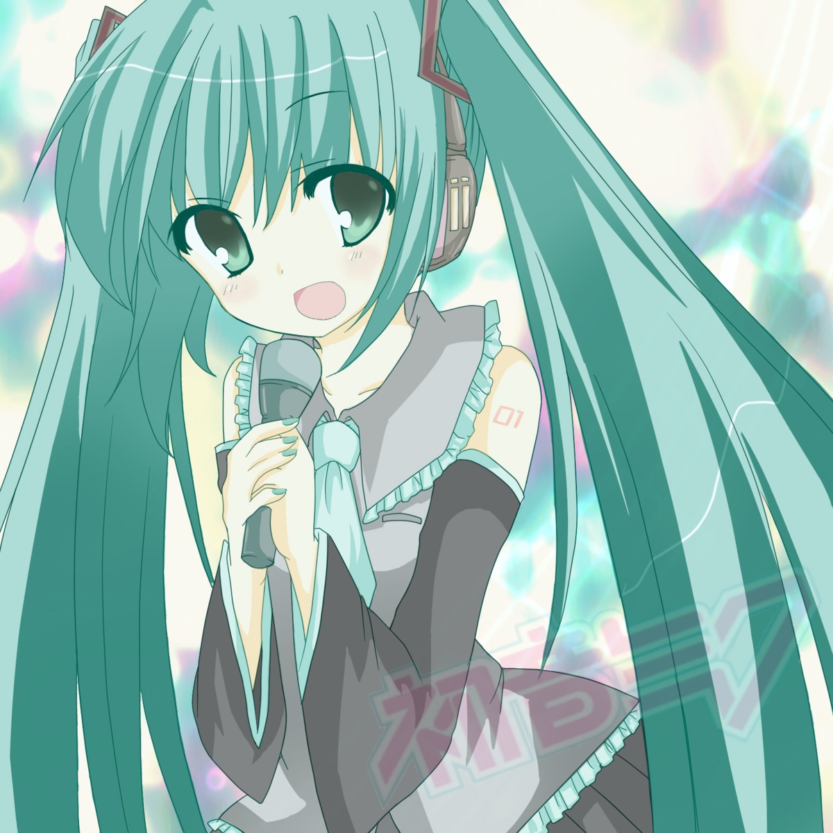 emyu, hatsune_miku, headphones, vocaloid