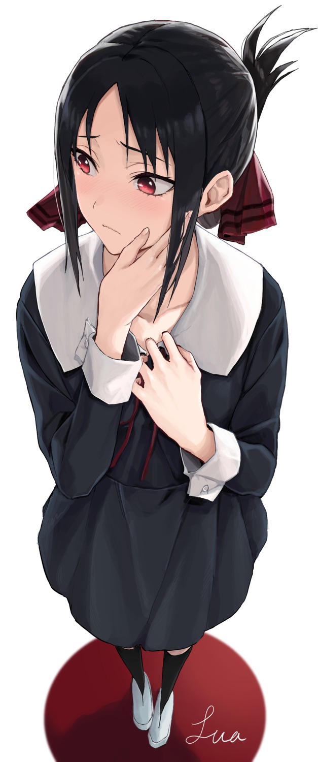 kaguya-sama_wa_kokurasetai_~tensai-tachi_no_renai_zunousen~, seifuku, shinomiya_kaguya, zelo6