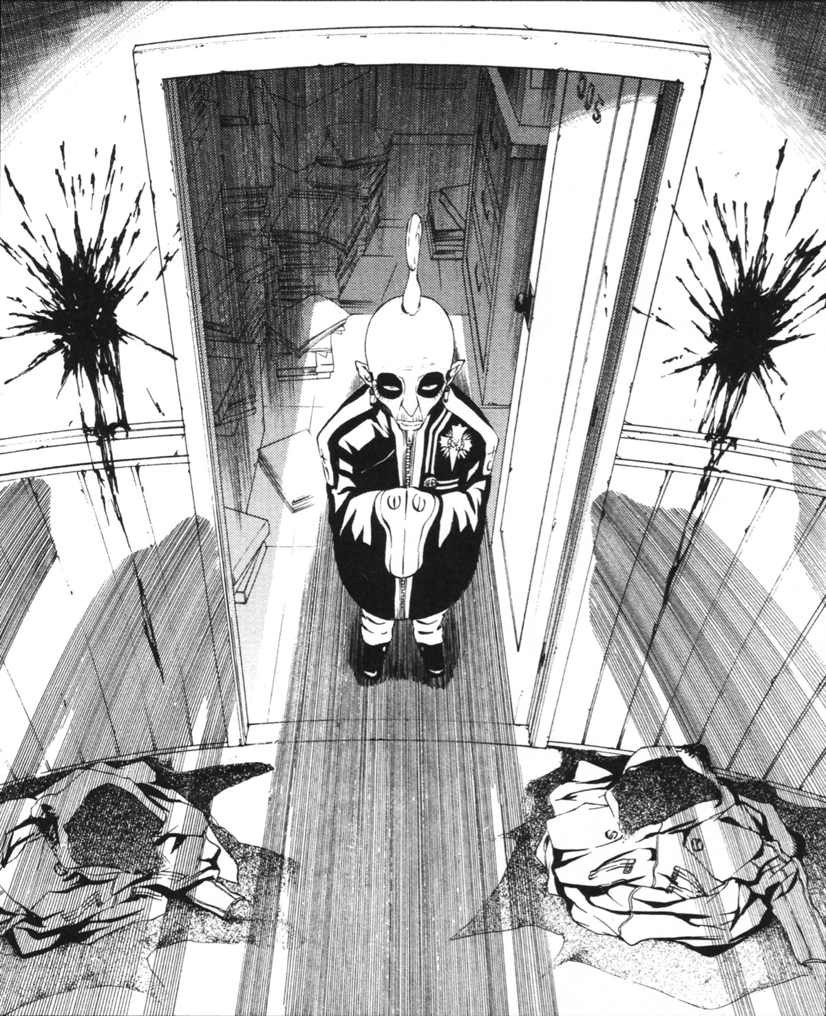bookman, d.gray-man, hoshino_katsura, male, monochrome