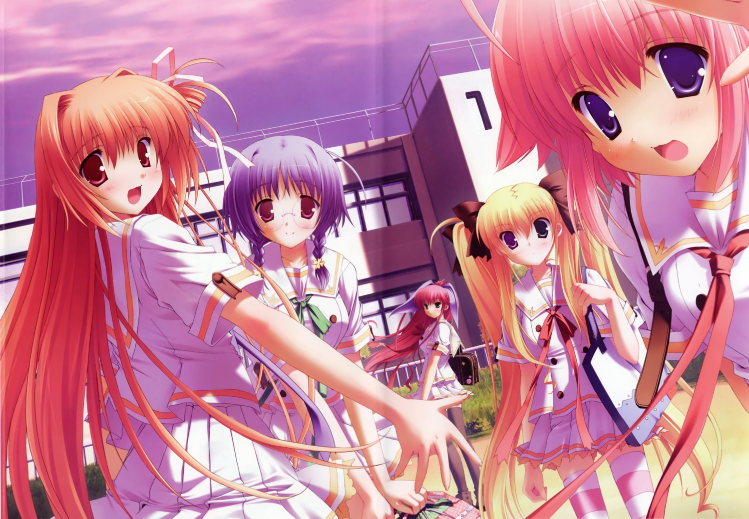 futaba_hinata, hoshiful, hoshikawa_ruka, kusuhara_kotone, suzuki_ryumi, takatsuka_mizuki