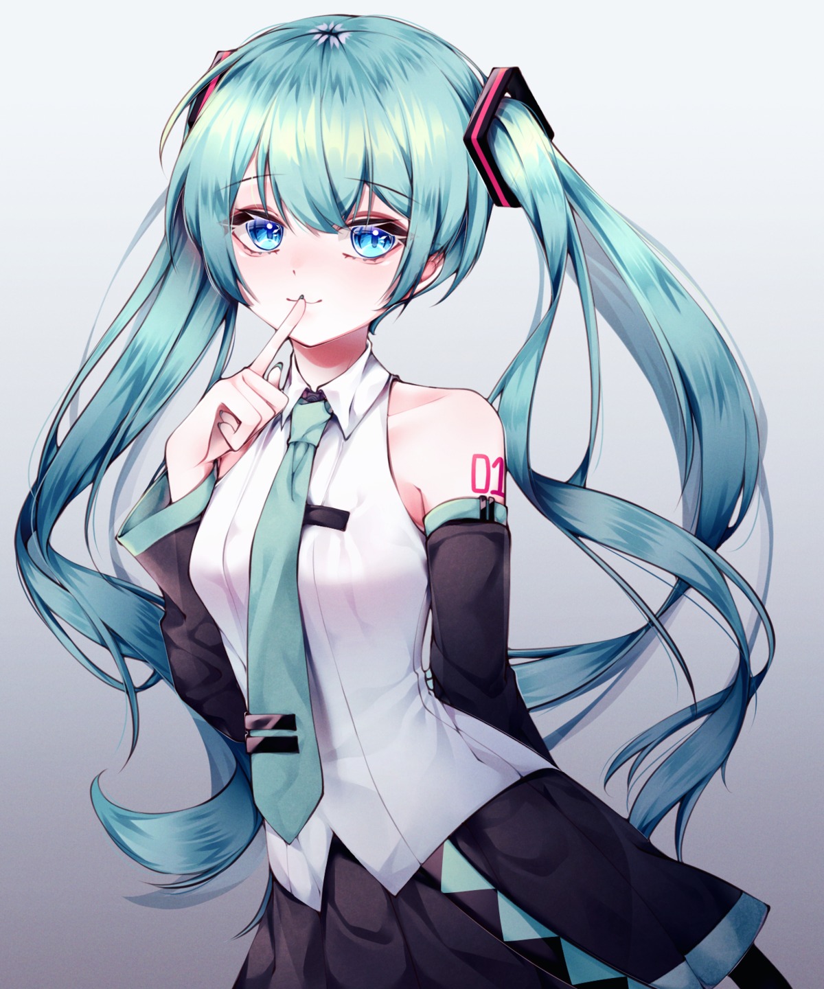 hatsune_miku, hyunnim01, tattoo, vocaloid