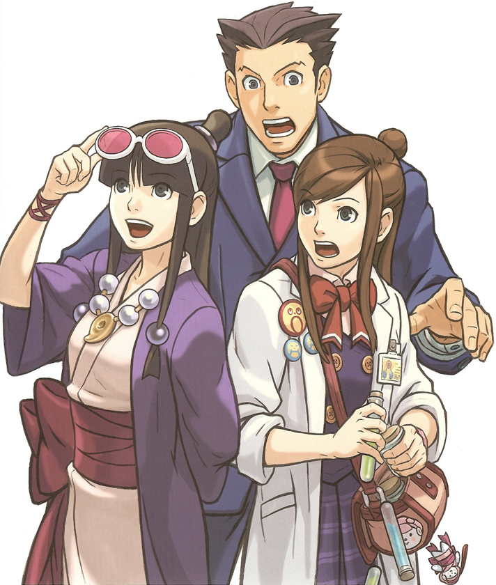 ayasato_mayoi, gyakuten_saiban, houzuki_akane, iwamoto_tatsurou, naruhodou_ryuuichi