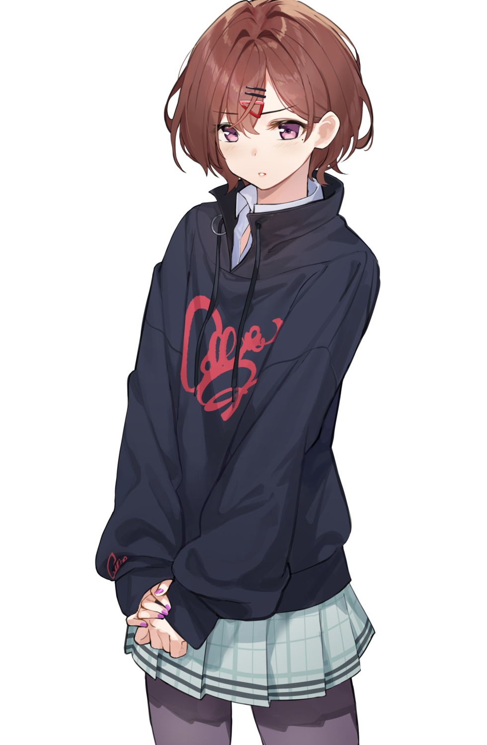 higuchi_madoka, pantyhose, seifuku, star741, the_idolm@ster, the_idolm@ster_shiny_colors