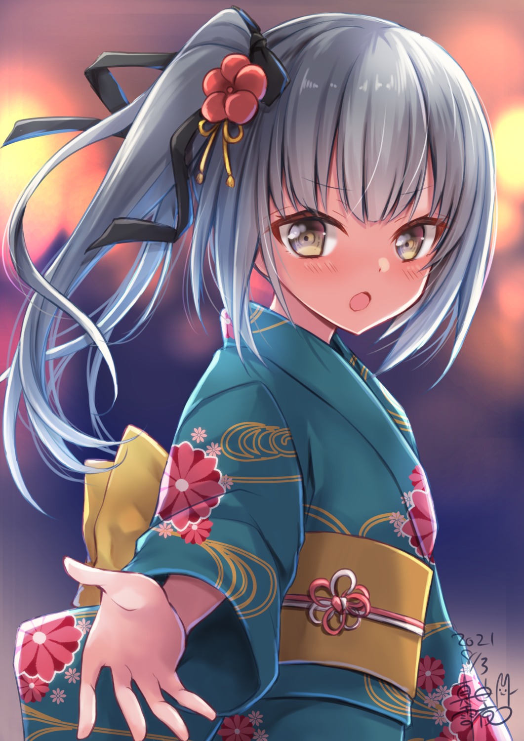 kantai_collection, kasumi_(kancolle), mashiro_yukiya, yukata