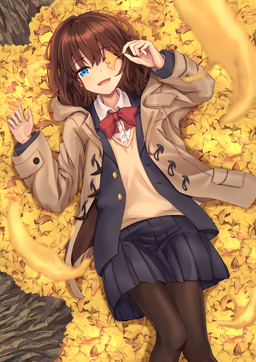 pantyhose, seifuku, sweater, yu_sa1126
